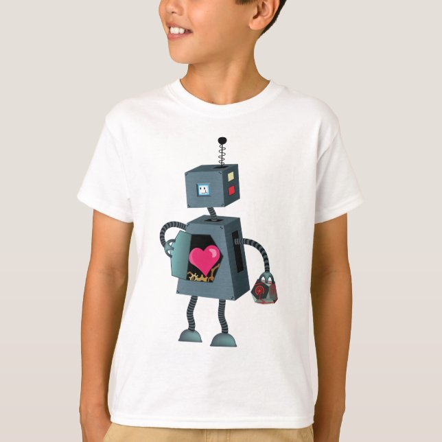 Camiseta Junkybot del niño (Anverso)