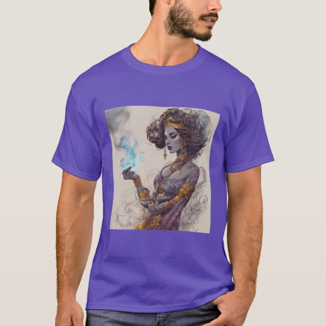 Camiseta Juno la Djinn hembra (Anverso)