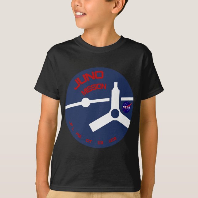 Camiseta JUNO:  Misión en Júpiter (Anverso)