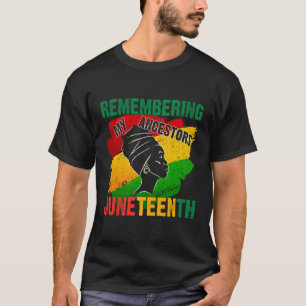 Camiseta Junonésimo Recuerdo De Mis Ancestros 2023