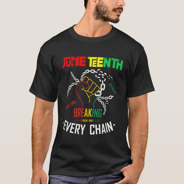 Camiseta Junonésimo Rompiendo Cada Cadena Desde 1865 (Anverso)