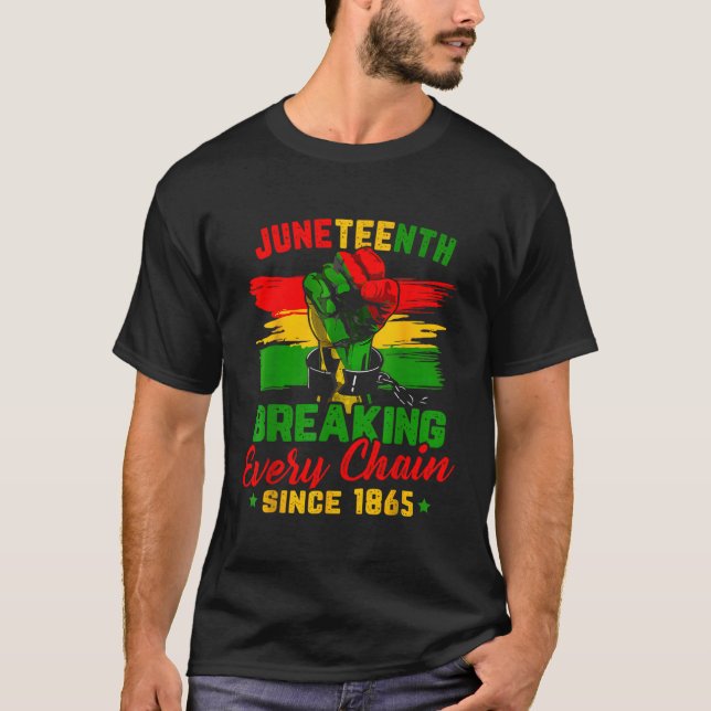 Camiseta Junonésimo Rompiendo Cada Cadena Desde 1865 (Anverso)