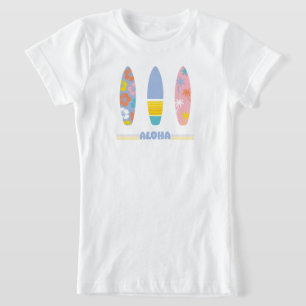 Camiseta Junta de Surf Aloha Kids