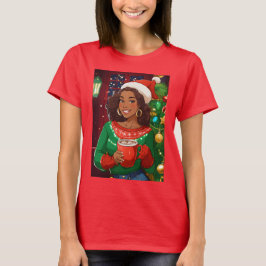 Camiseta "Juntando Corazones A Estos Navidades