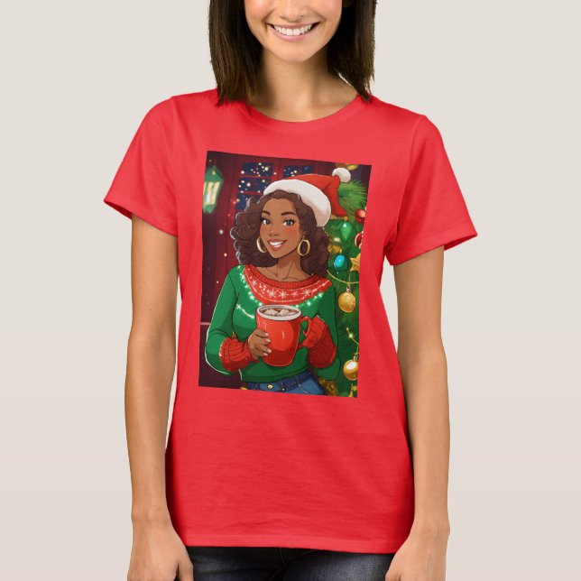 Camiseta "Juntando Corazones A Estos Navidades (Anverso)