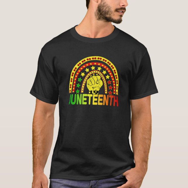 Camiseta Junte Arcoiris 19 De Junio De 1865 Día De La Liber (Anverso)