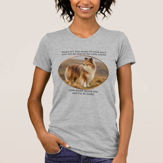 Camiseta Junto a ti Collie (Anverso)