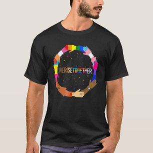 Camiseta Juntos Alzamos Lgbt Q Orgullo Justicia Social Igua