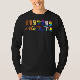 Camiseta Juntos Alzamos Lgbt Q Orgullo Justicia Social Igua