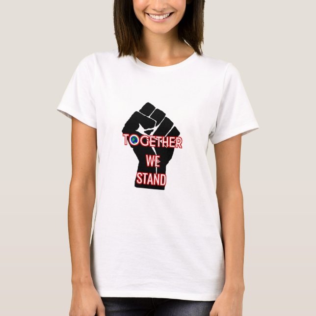 Camiseta Juntos apoyamos (Anverso)
