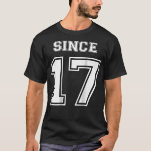 Camiseta Juntos Desde 2017 Aniversario De Pareja