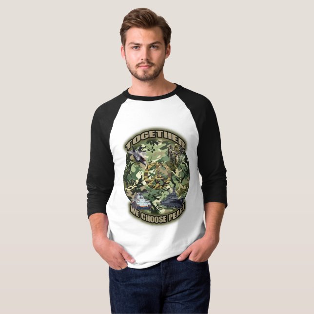 Camiseta Juntos elegimos la paz (Anverso completo)