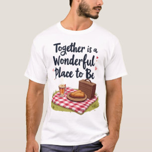 Camiseta Juntos es un lugar maravilloso para estar