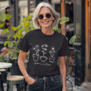 Camiseta Juntos florecemos Inspiradores