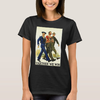Camiseta Juntos Ganamos A Los Ee.Uu. Patriotas Estadouniden