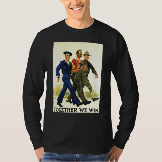 Camiseta Juntos Ganamos A Los Ee.Uu. Patriotas Estadouniden