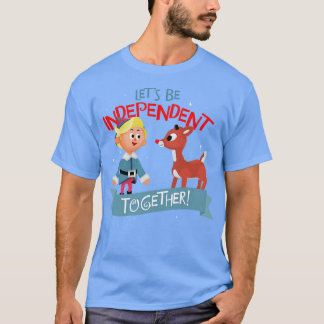 Camiseta Juntos independientes Hermey y Rudolph TShirt