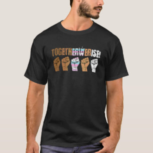Camiseta Juntos levantamos la justicia social intersexual