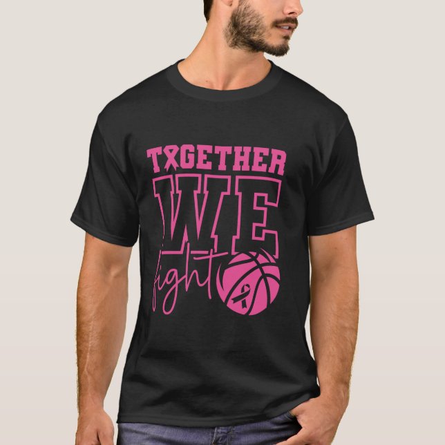 Camiseta Juntos Luchamos Contra El Cáncer De Mama De Balonc (Anverso)