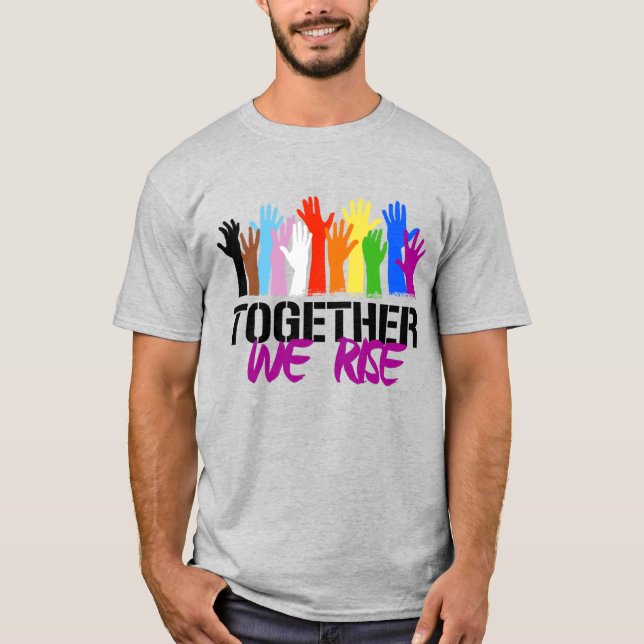 Camiseta Juntos nos elevamos (Anverso)