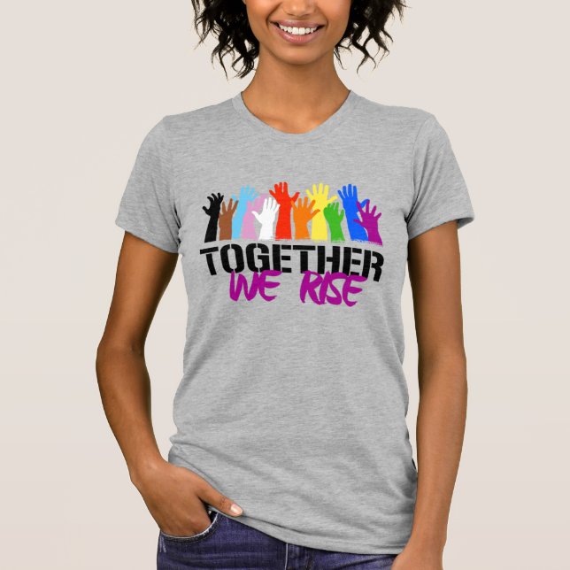 Camiseta Juntos nos elevamos (Anverso)
