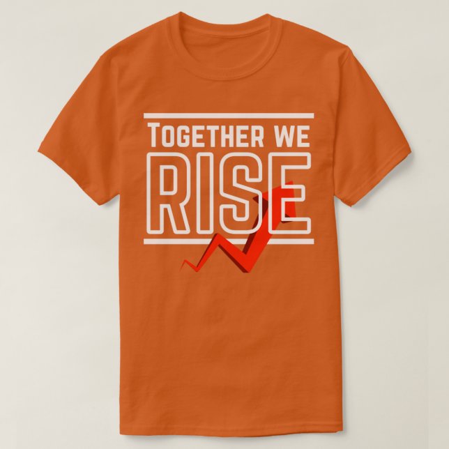 Camiseta Juntos nos levantamos2 (Diseño del anverso)