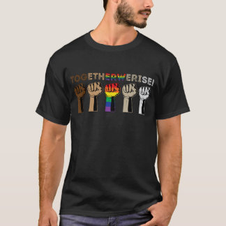 Camiseta Juntos nos levantamos - Las vidas negras importan 