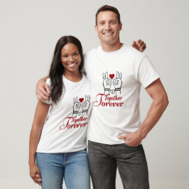 Camiseta “Juntos para Siempre – Día de San Valentín Románti