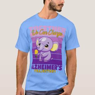 Camiseta juntos podemos cambiar la trayectoria del alzheime