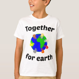 Camiseta juntos por la tierra