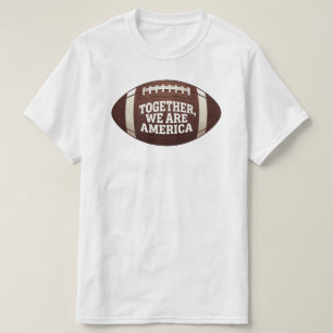 Camiseta juntos somos america patriotico