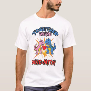 Camiseta Juntos somos Dino-Mite Funny Dinosaurus Love Val