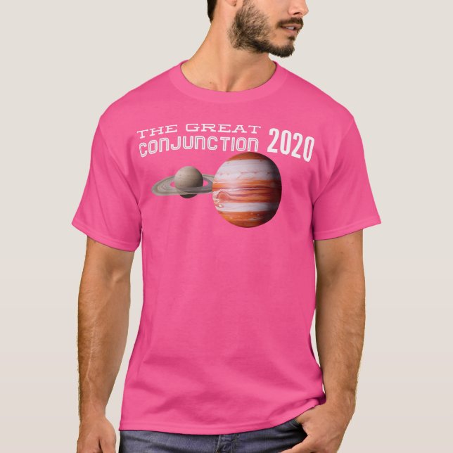 Camiseta Jupiter And Saturn Conjunction Astronomy 2020 (Anverso)