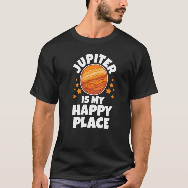 Camiseta Júpiter Astronauta Astronomía Sistema Solar Kid (Anverso)