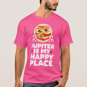 Camiseta Júpiter Es Mi Lugar Feliz, El Espacio Aburrido Del