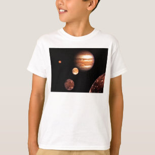 Camiseta Júpiter Moons Niños niños pequeños y ropa infantil