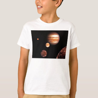 Camiseta Júpiter Moons Niños niños pequeños y ropa infantil