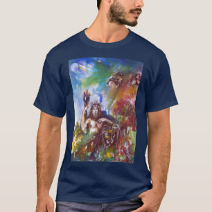 Camiseta JUPITER Y acuarela LION