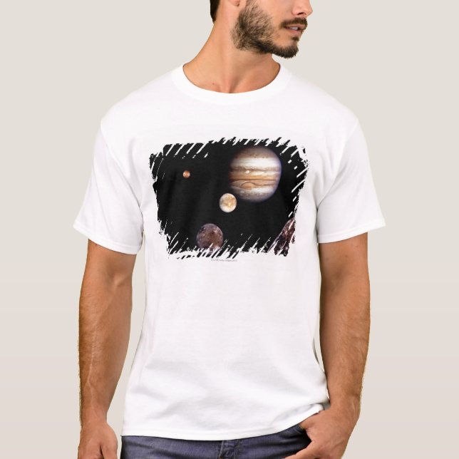 Camiseta Júpiter y sus lunas (Anverso)