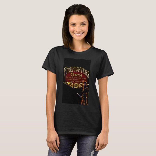 Camiseta Juramento de bomberos (Anverso completo)