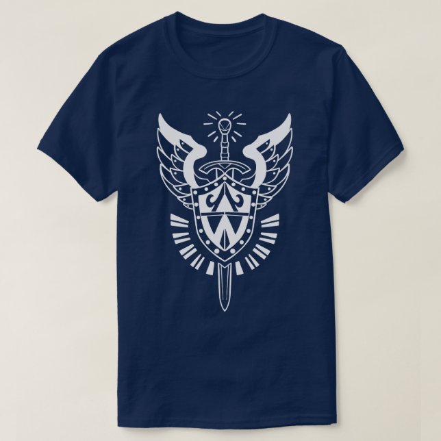 Camiseta Juramento de devoción de Paladin White (Diseño del anverso)