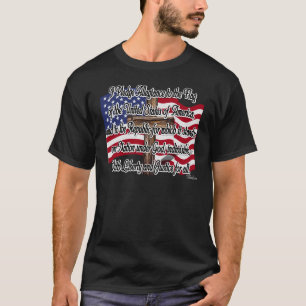 Camiseta Juramento de Lealtad con bandera de EE. UU. y Cruz