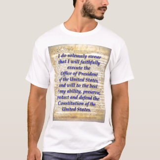 Camiseta Juramento de toma de posesión