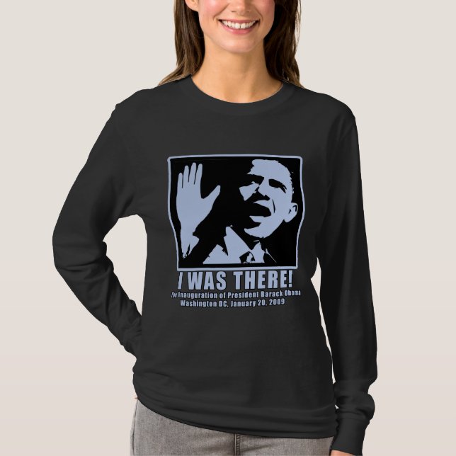Camiseta Juramento de toma de posesión de Barack Obama (Anverso)