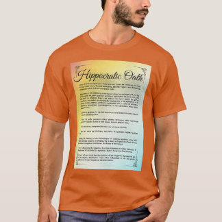 Camiseta Juramento hipocrático griego