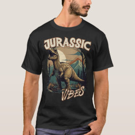 Camiseta JURASIC VIBES prehistórico