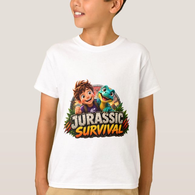 Camiseta jurásico (Anverso)