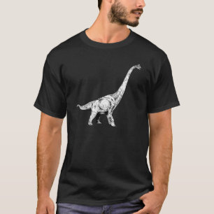 Camiseta Jurásico Brachiosaurus Dinosaurios Cuello largo Sa