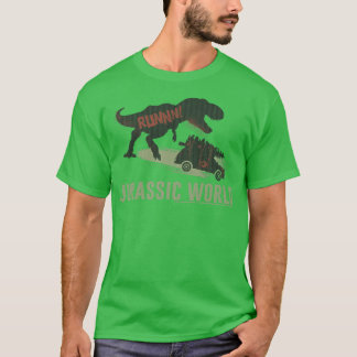 Camiseta Jurásico World Navidades TRe Tree Car Chase