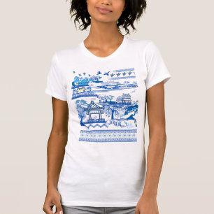 Camiseta Jurassic blu willowt-Shirt